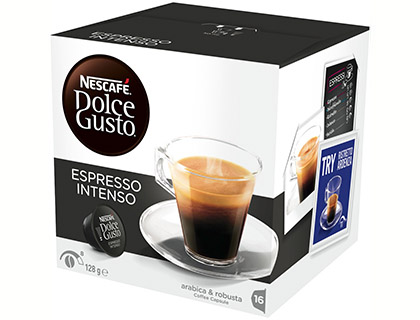 Café Dolce Gusto expresso intenso. Caja de 16 monodosis